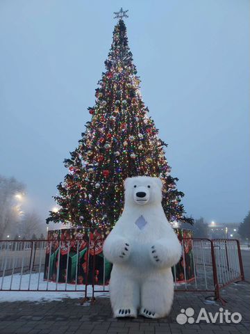 Белый мишка поздравление