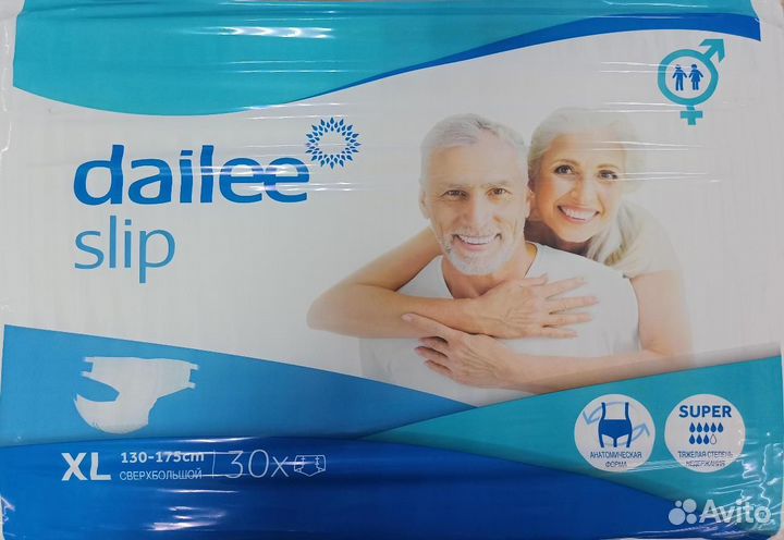 Памперсы для взрослых L/XL 30шт