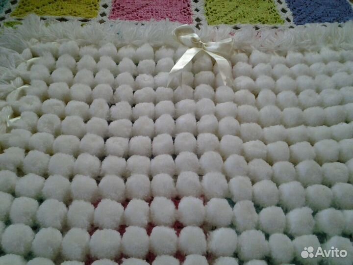 Новый детский плед, ручная работа