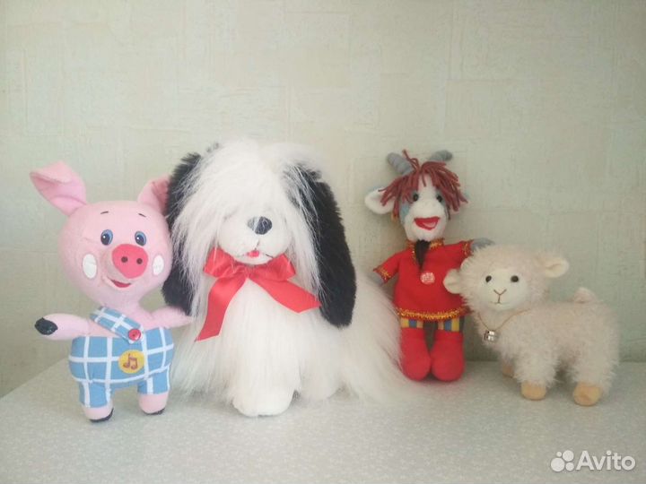 Игрушки мягкие музыкальные