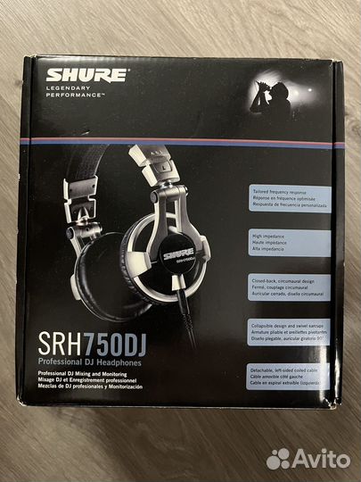 Shure srh750dj