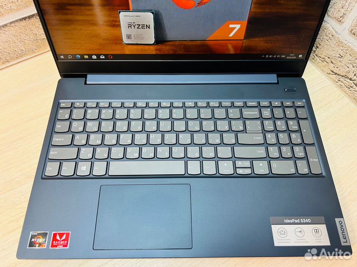 Металлический 8 ядер Lenovo Ryzen 7-3700/8/SSD256