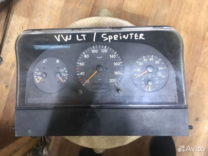 Приборная панель щиток с тахометром для Мерседес С