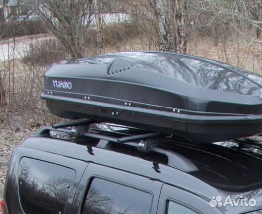 Автобокс Яго Антарес 580 л. черный