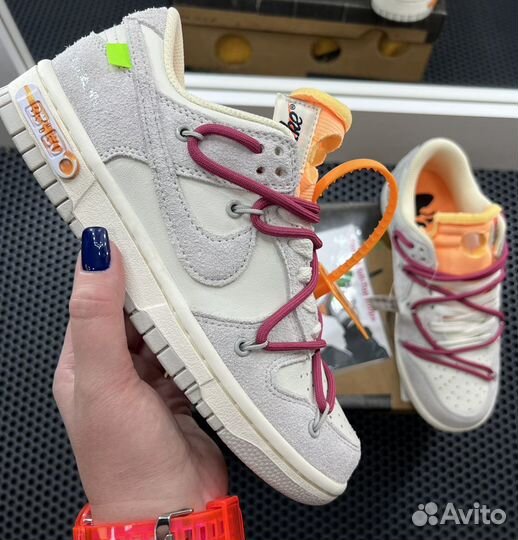 Nike Off-White x dunk low р.37,5-41