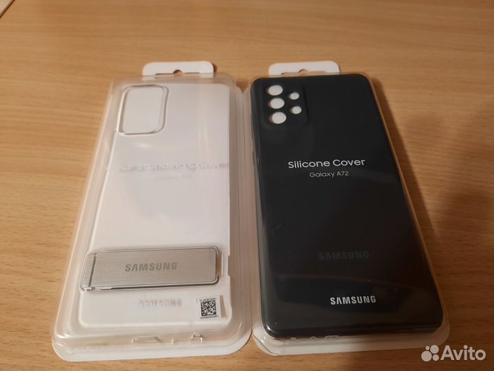 Чехол Samsung S21FE, А72 оригинал новые