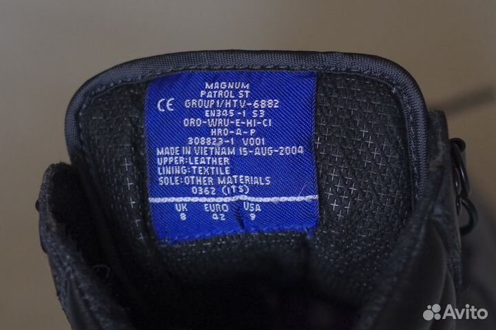 Новые ботинки утепл.Magnum USA разм 42 натур.кожа