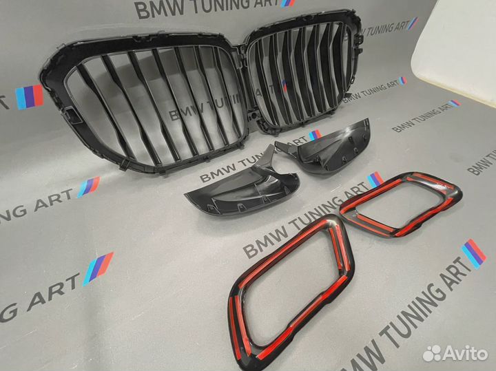 Обвес решетка накладки зеркал выхлопа bmw x5 g05