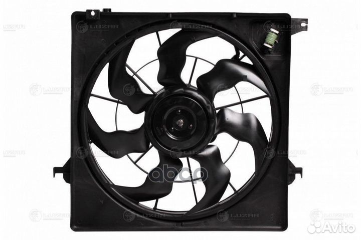 Вентилятор радиатора hyundai santa FE III 12