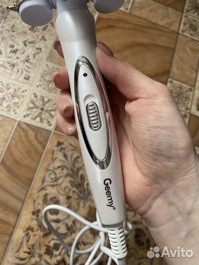 Плойка-щипцы Geemy GM-1988