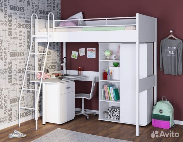 Детская кровать чердак Дельта Лофт 20.02.01