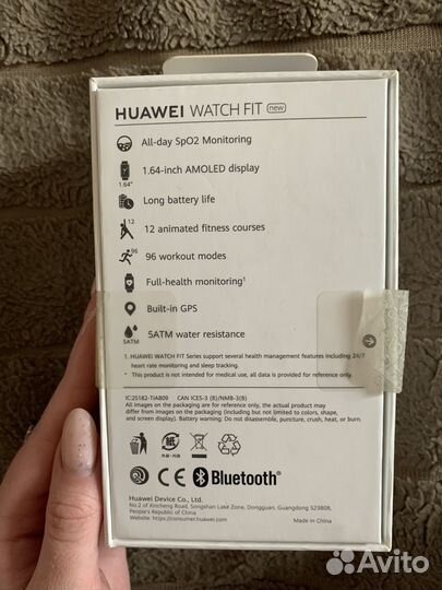 Смарт часы huawei watch fit new