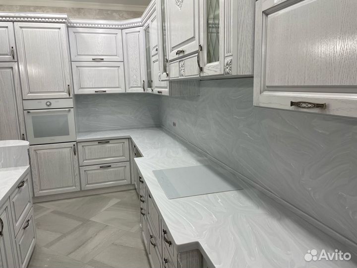 Подоконники из искусственного камня, столешницы