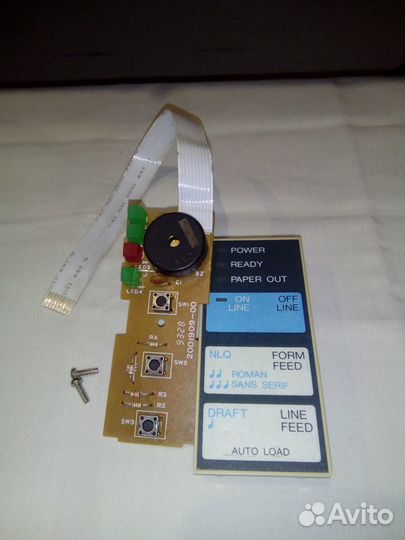 Панель Управления Матричным Принтером Еpson