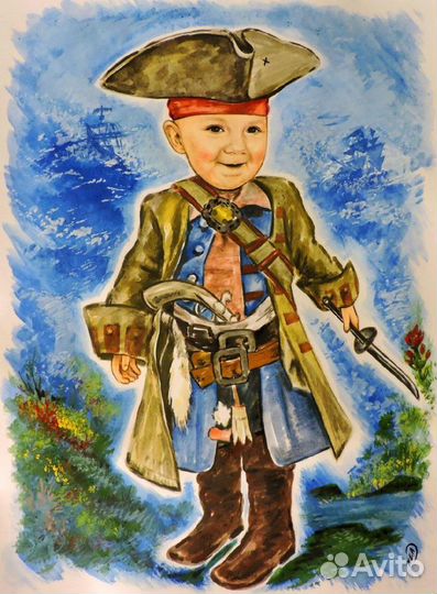 Отличный шарж по фото на заказ