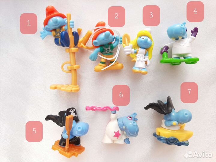 Игрушки из киндера