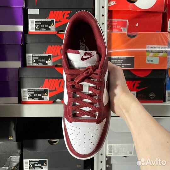 Nike Dunk Low Team Red оригинал