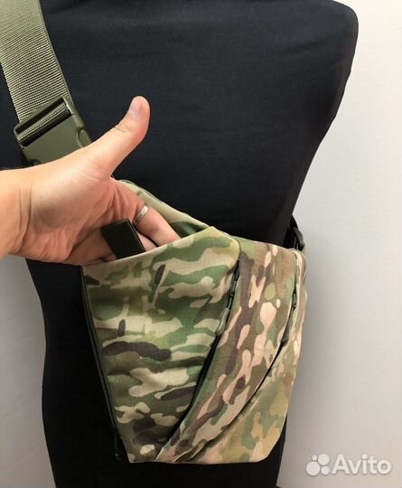 Сумка на плечо скрытая