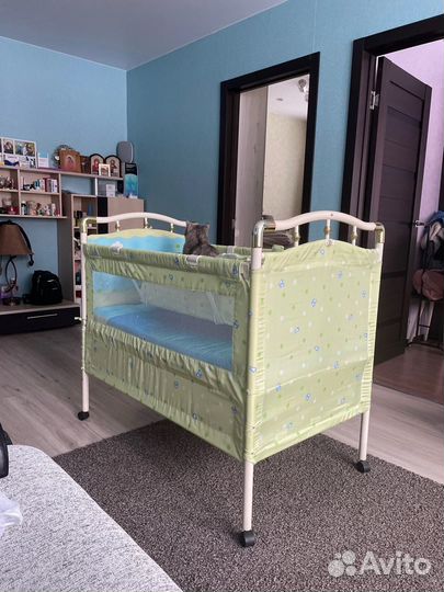 Детская кровать от 0 до 7 лет трансформер Geoby