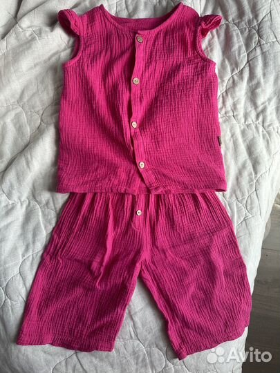 Муслиновый костюм детский