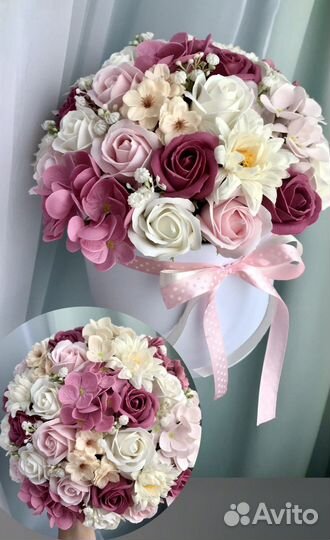 Мыльные розы букеты