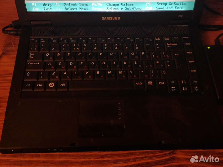 Ноутбук samsung r20 на запчасти