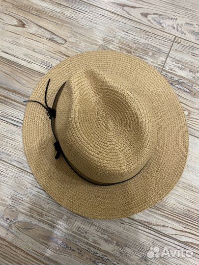 Шляпа плетеная пляжная