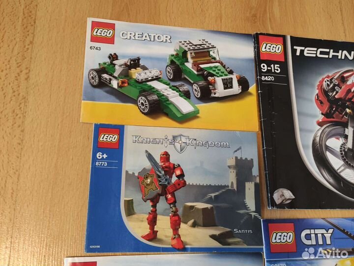 Lego Creator City Technic Exoforce инструкция