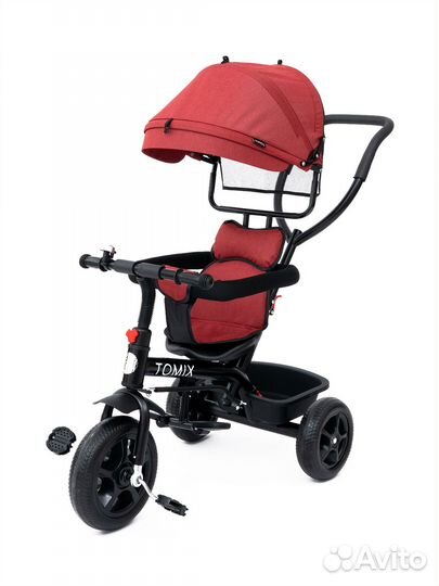 Трехколесный велосипед Tomix Baby Trike, красный