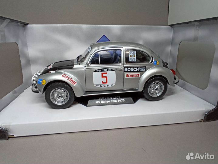 Volkswagen Kafer 1303 Rally Elba 1973 1:18 Solido