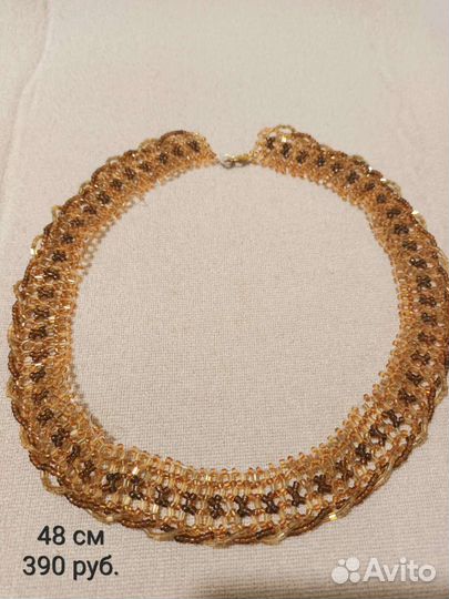 Украшения из бисера ручной работы