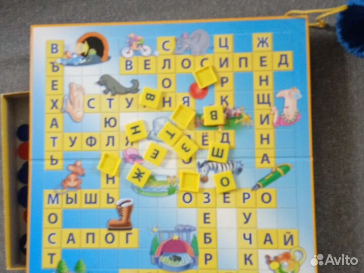 Игра для детей скраббл