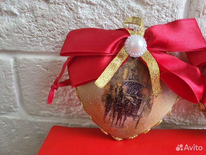 Елочные игрушки hand made