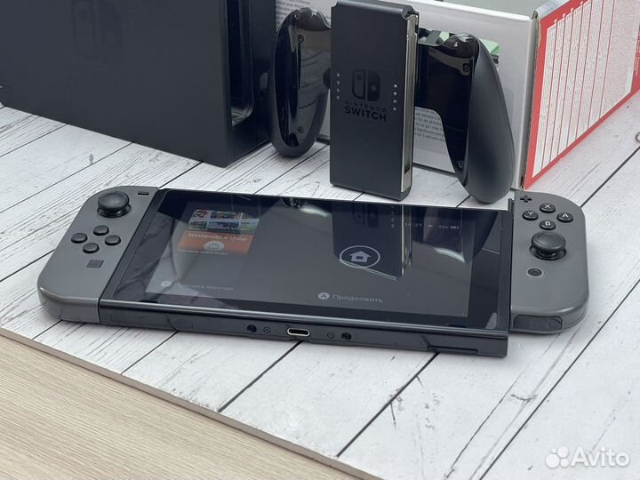 Nintendo Switch Black прошитая