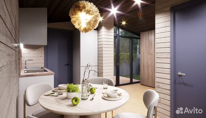 Строительство каркасных домов барнхаус