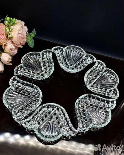 Хрустальные розетки 