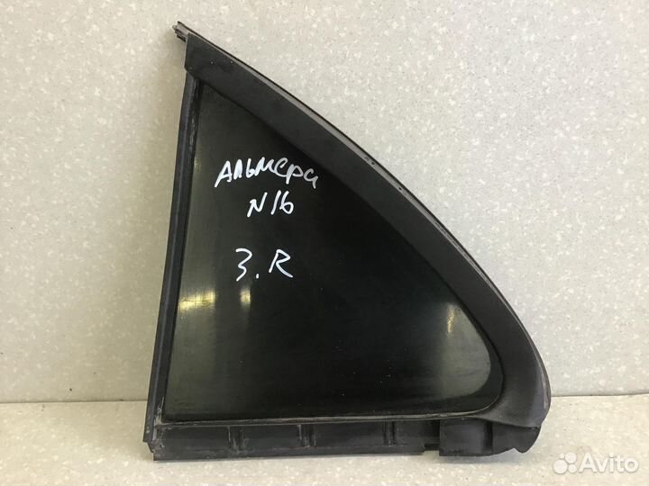 Стекло двери задней правой Nissan Almera N16 2000