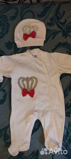 Комплект на выписку для девочки