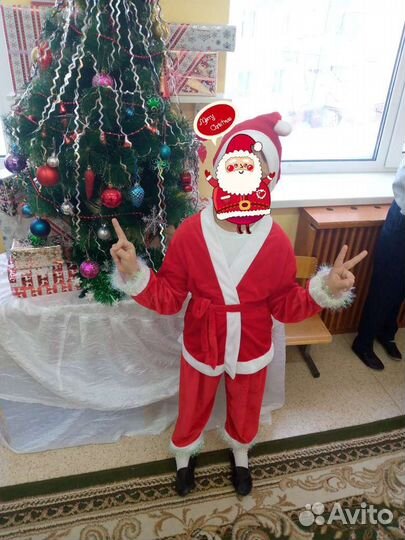Новогодний костюм для мальчика 116 122