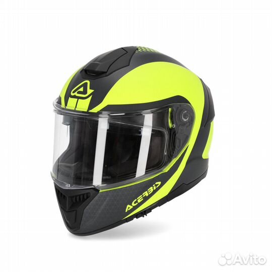 Шлем Acerbis krapon Fluo-Yellow/Black