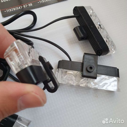 Стробоскопы в решетку авто (С пультом)