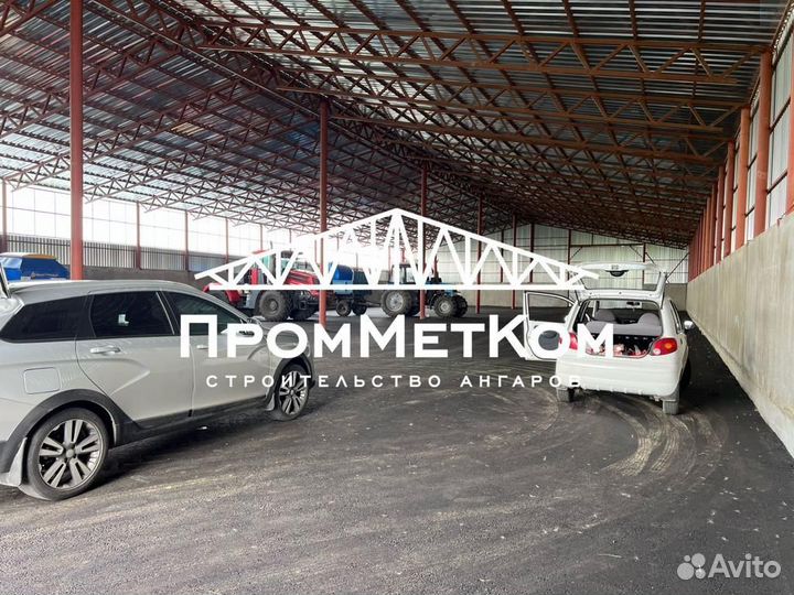 Возведение ангаров, навесов, складов