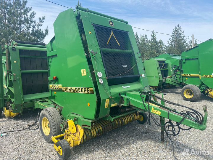 Пресс-подборщик John Deere 590, 2000