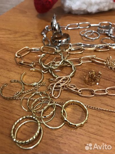 Бижутерия пакетом новая