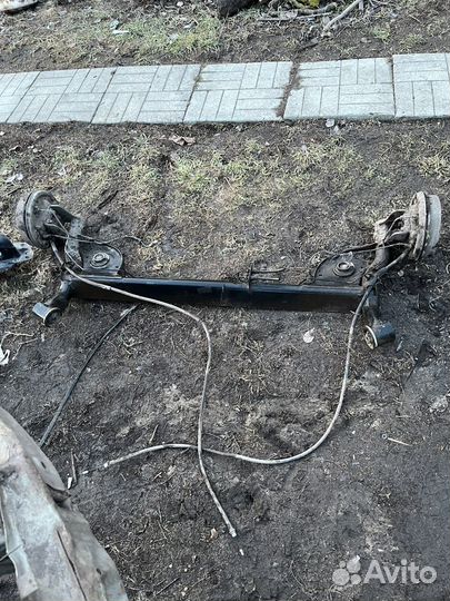 Балка задняя renault logan 1