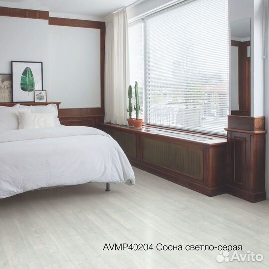 Пвх-плитка Quick-Step Livyn Сосна светло-серая
