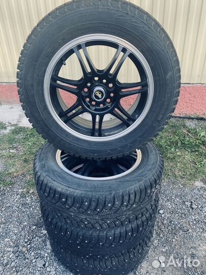 Колеса в сборе r15 шипованные