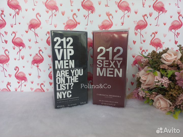 212 VIP Men Sexy Men Carolina Herrera 100ml духи