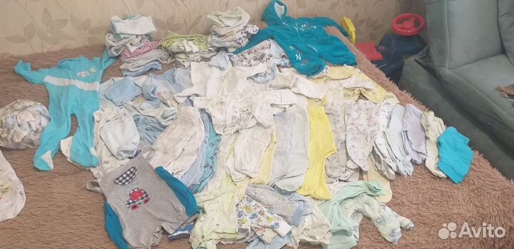 Детские вещи от 0 до 7 месяцев