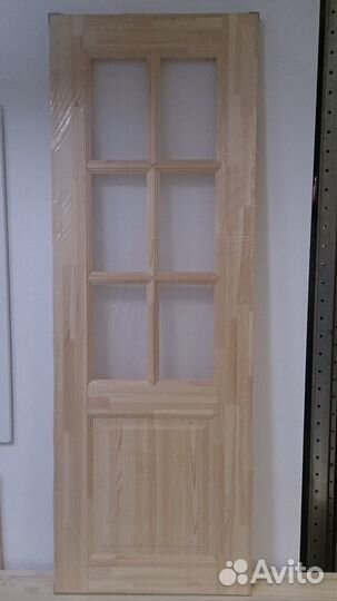 Дверь. Классик. Полотно деревянное массив сосны